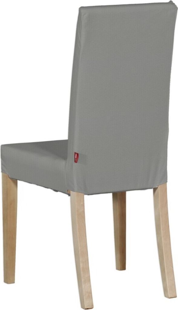 Dekoria Harry Stuhlhusse kurz, grau, Stuhlhusse Harry