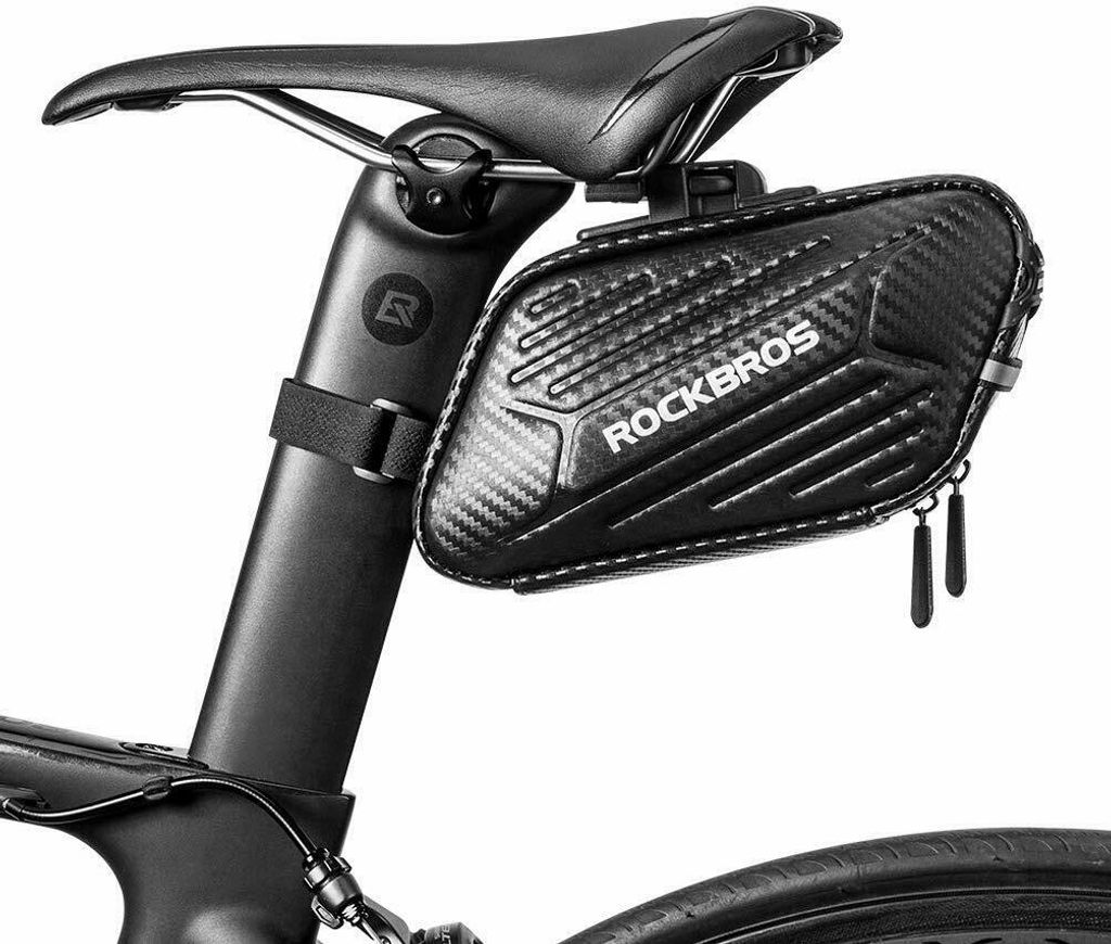 Fahrrad Tasche Satteltasche Radtasche leicht schwarz Werkzeugtasche wasserdicht 