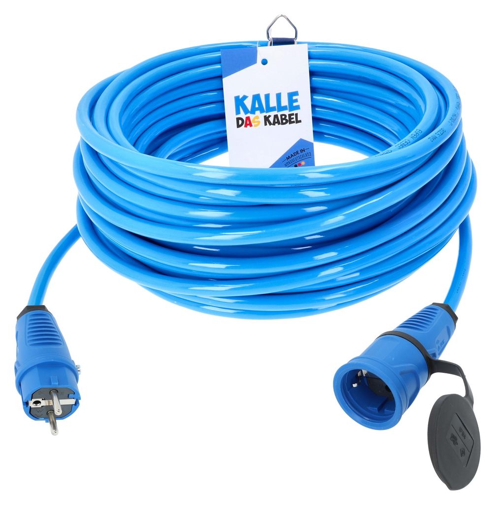 KALLE DAS KABEL PUR Verlängerungskabel 3G 2,5 mm² 20 Meter Produktbild 