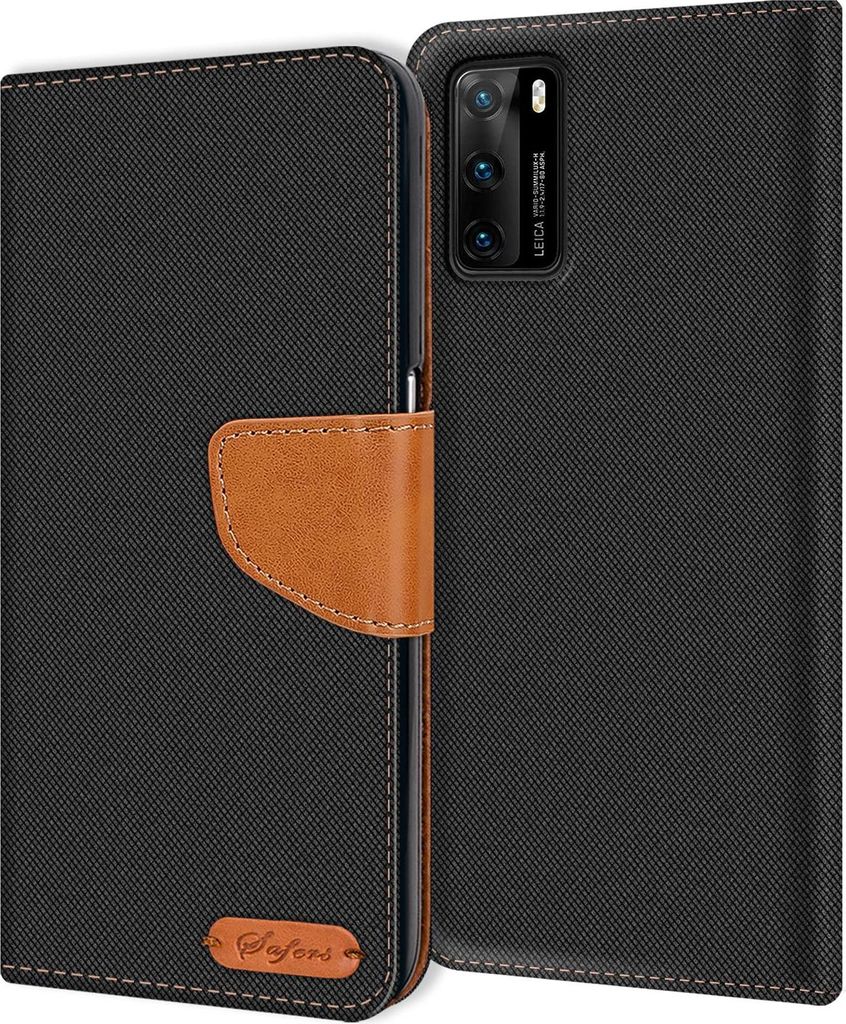 Handy Hülle Huawei P40 Tasche Wallet Flip Case Schutz Hülle Produktbild 