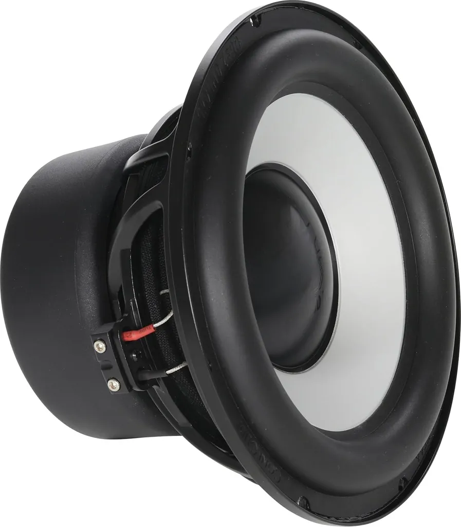 Subwoofer 25 cm GZPW 10SQX Ground Zero avec Membrane Aluminium Rigide