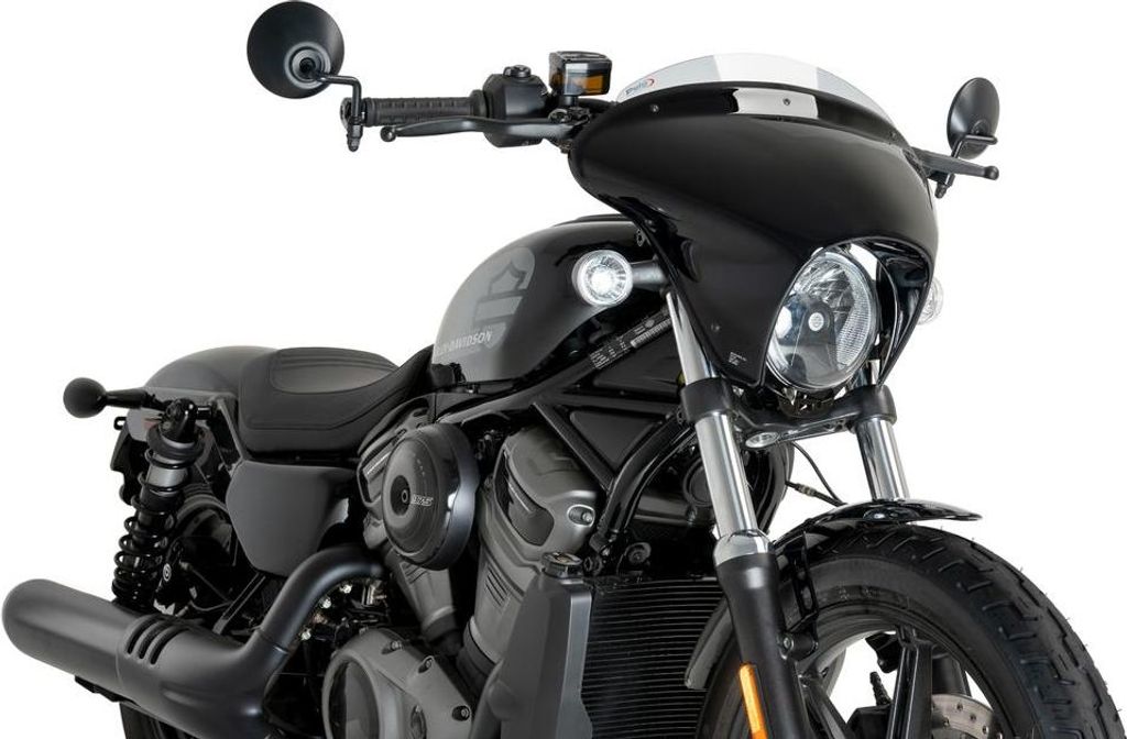 PUIG 21913W Batwing SML Sport passend fuer HARLEY DAVIDSON NIGHTSTER 975 SPECIAL Transparent