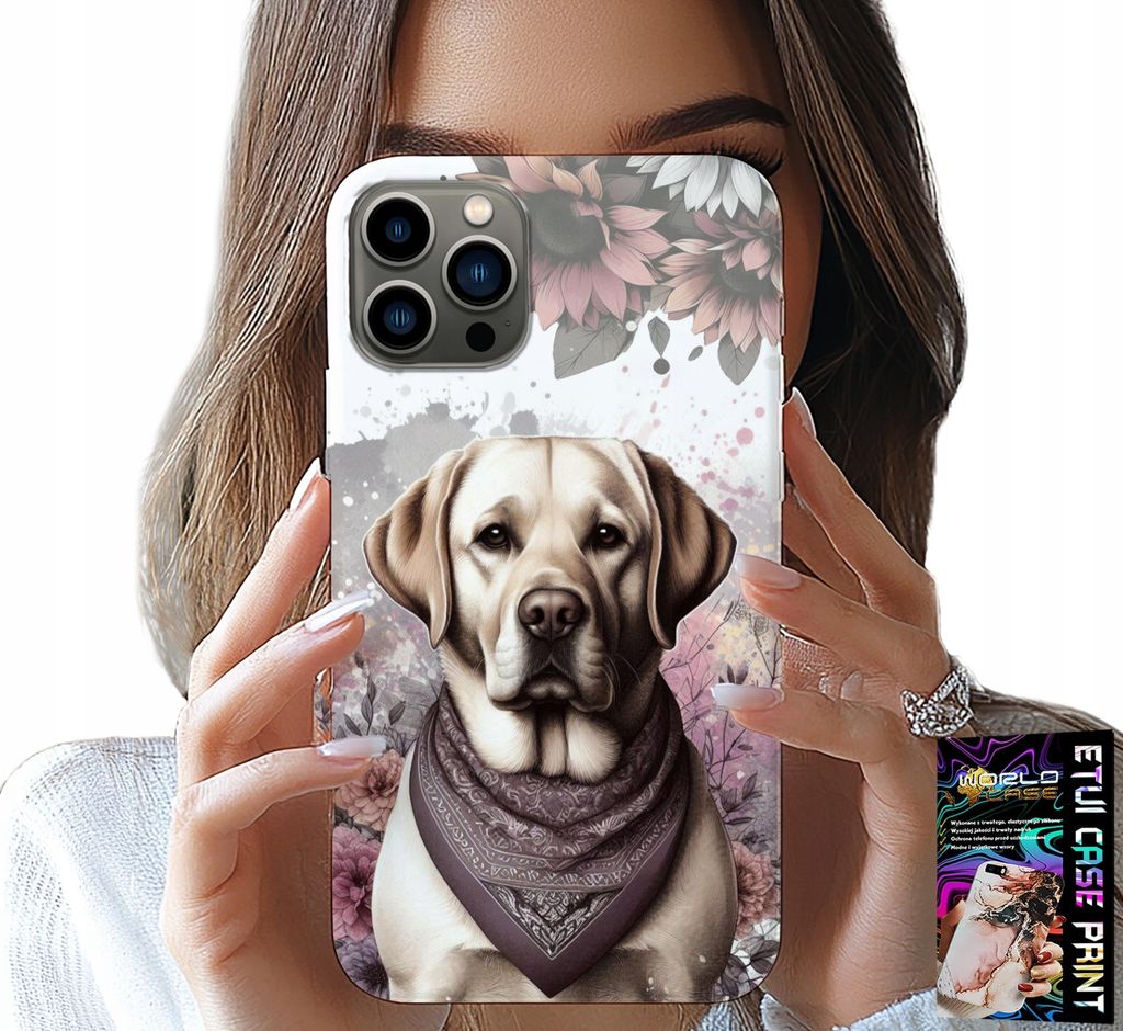 Fall Für Iphone 11 Pro Max - Hund Husky Hund Muster + Glas
