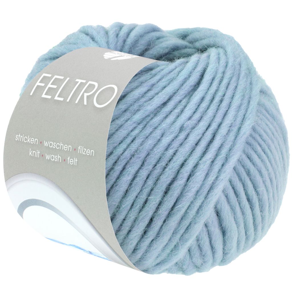 Lana Grossa - Feltro 0109 hellblau Produktbild 