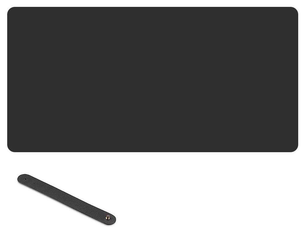 Mauspad und Schreibtischunterlage aus Leder, Öko-Schreibtischmatte, doppelseitiger Schreibtischschutz, wasserdichte Tastaturunterlage, Schreibtisc...