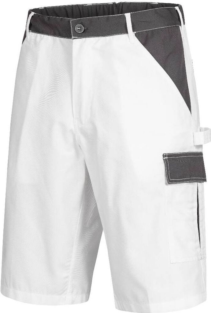 Arbeitshose Nitras Motion Tex Light kurz | weiß | Gr. 50