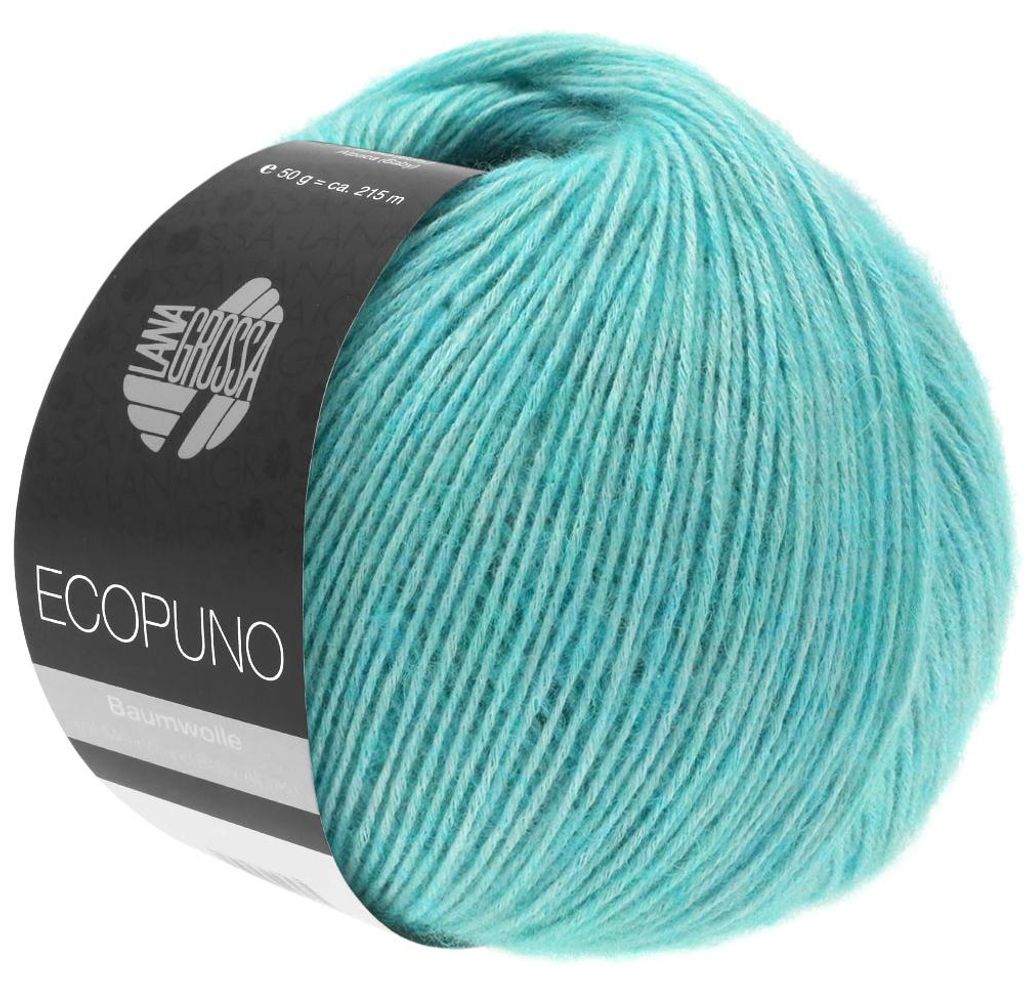 Lana Grossa - Ecopuno 0028 türkis Produktbild 