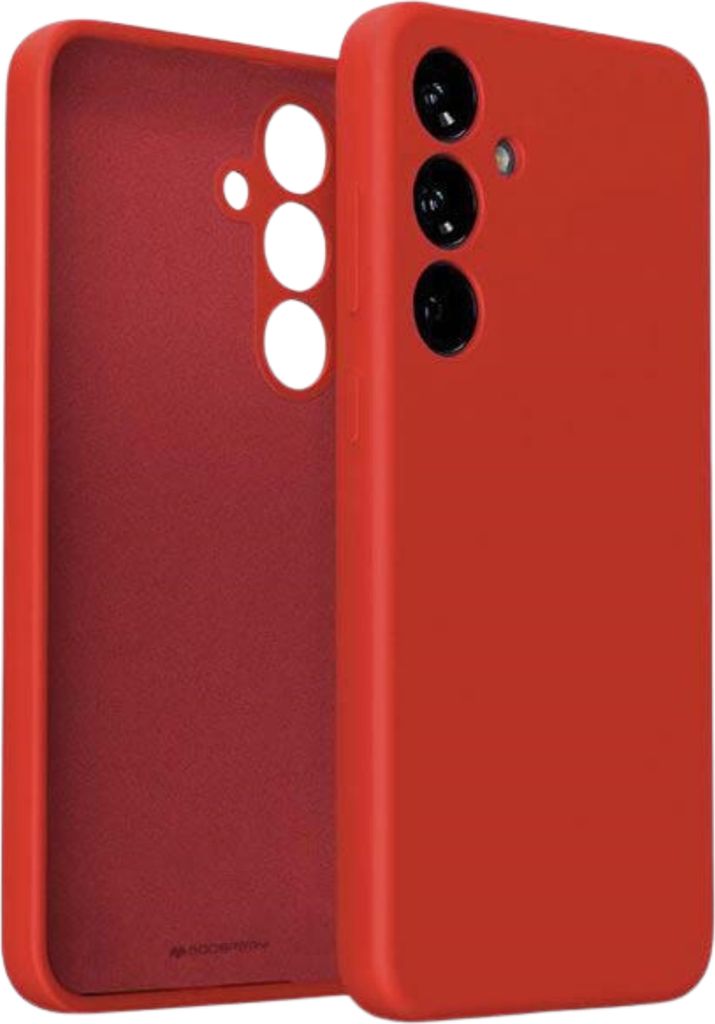 Mercury Silikon Samsung S23 FE S711 rot/rot Schutzhülle