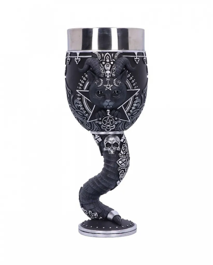 Cadeau Gothique Pawzuph Cult Cuties Figurine Chat Ailé pour Bureau