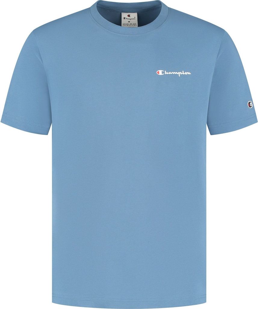CHAMPION Crewneck T-Shirt Herren blau M