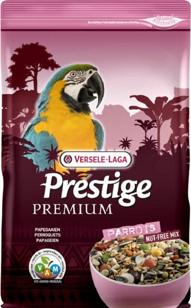 Mélange Prestige Premium pour perroquets sans noix - 10 kg Image du produit 