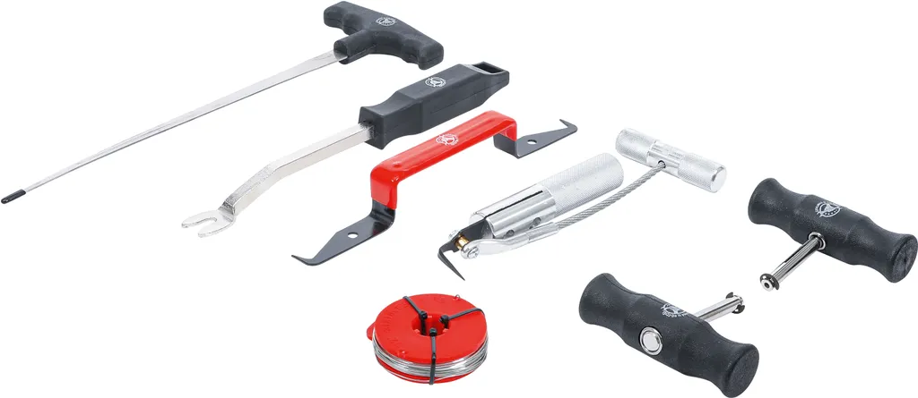 KRAFTMANN 60300 Kit de démontage du pare-brise 7 pièces complet