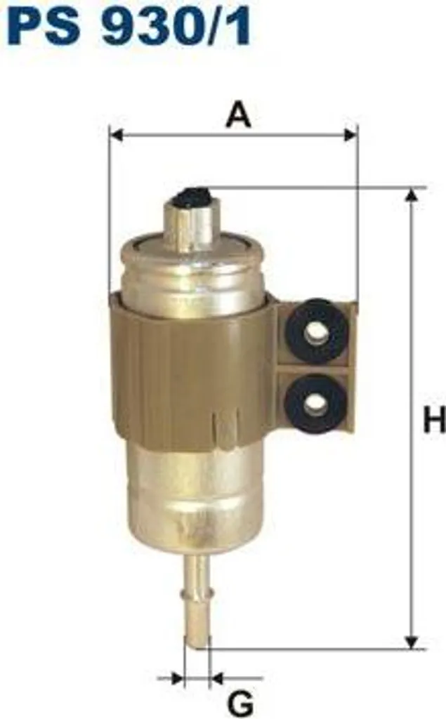 Filtre carburant FILTRON PS 930/1 haute efficacité pour Honda Accord