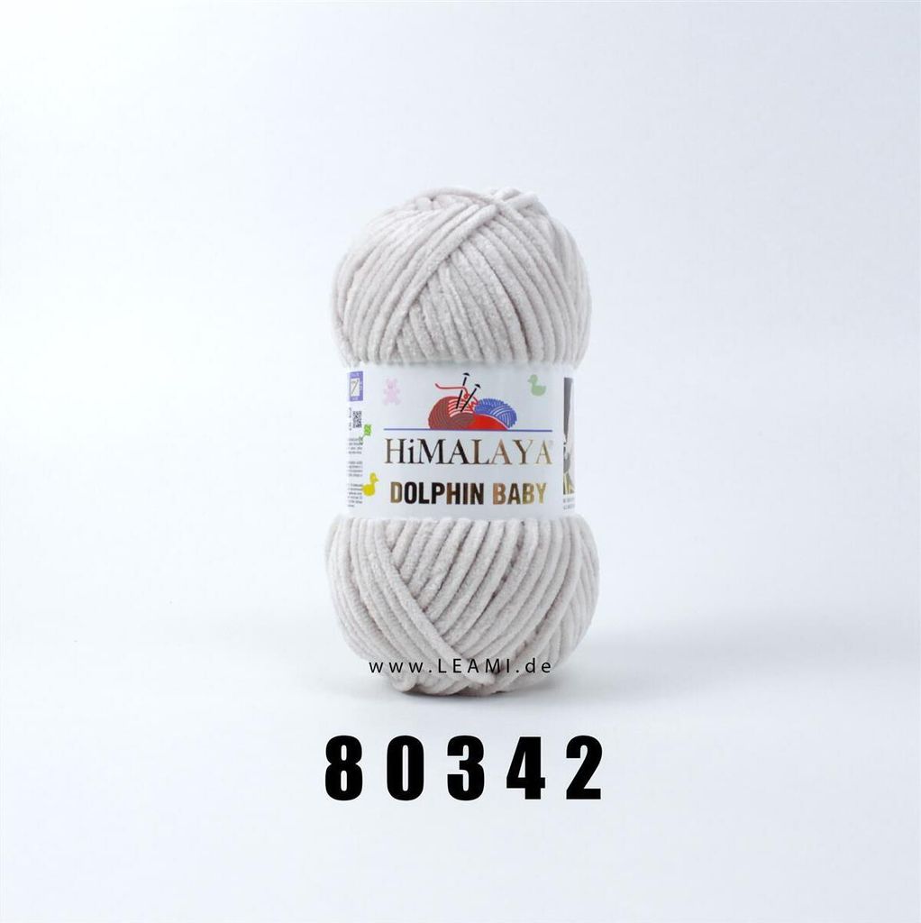 Himalaya Dolphin Baby super Bulky Chenille Garn Wolle strickgarn 100 gr 80342 - beige