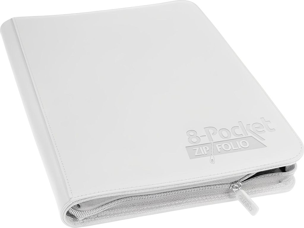Ultimate Guard Zipfolio 320 - 16-Pocket XenoSkin Weiß