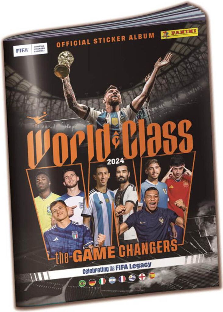 Panini World Class 2024 Fussball Sticker - Sammelsticker - 1 Sammelalbum