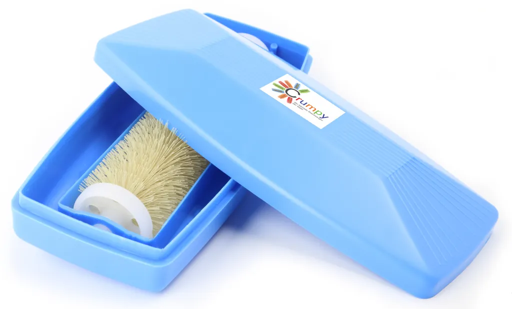 Nettoyage rapide de table et banquettes brosse Crumpy bleue polyvalente - 8