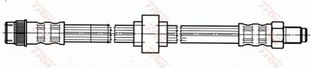Flexible de frein avant pour Renault Espace 3 et Avantime - TRW PHB479