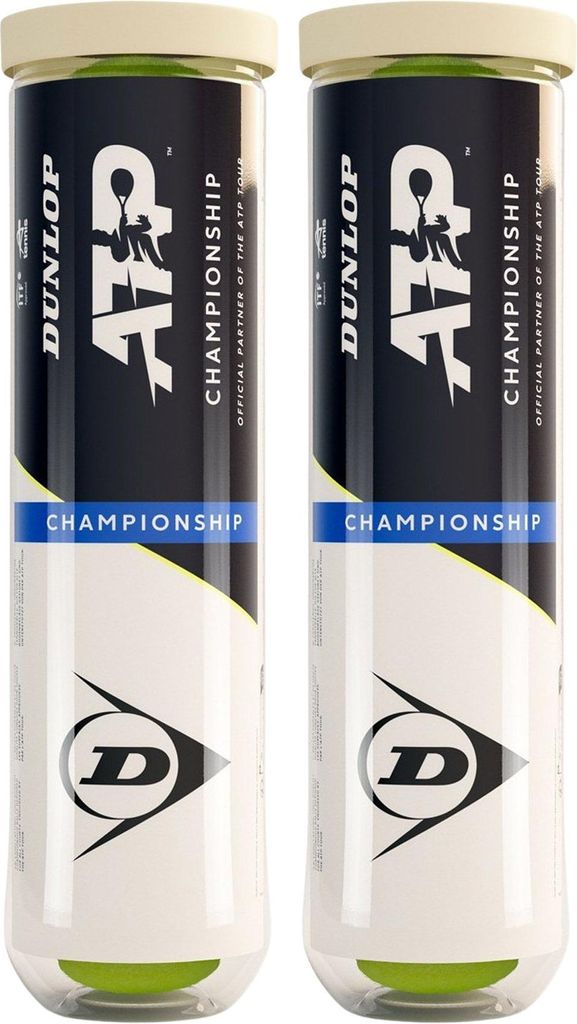 Dunlop ATP Championship Tennisballe (2x4-can) Produktbild 