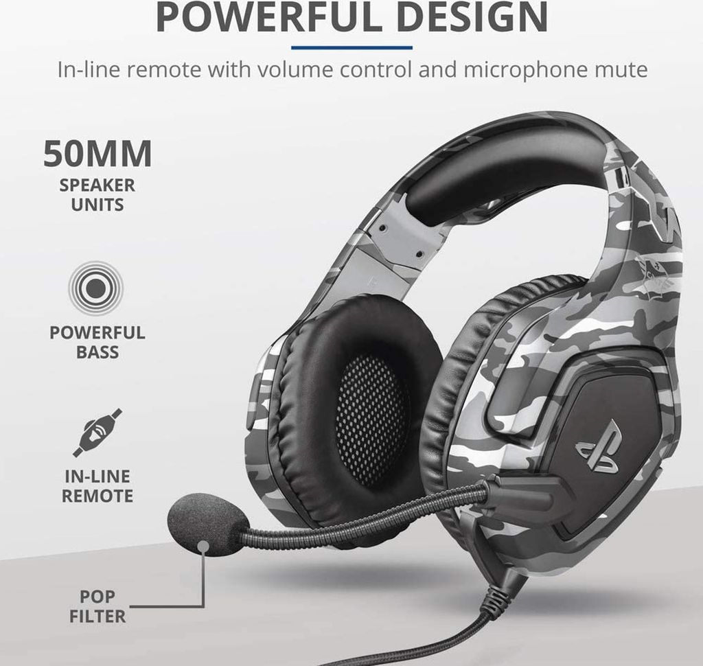 TRUST GXT488 FORZE-G GAMING KOPFHOER 23531 PS4 Over-Ear Obrázok produktu 12