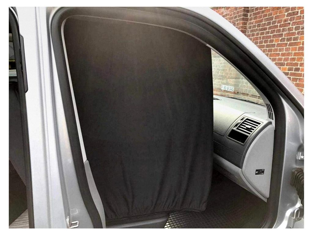 Frontgardinen für Mercedes Vito Viano W639 Farbe: Schwarz