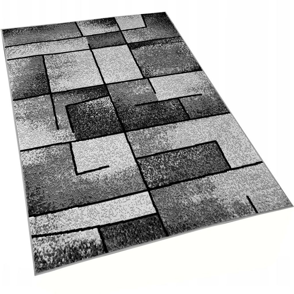 Kusový koberec 140x190 cm LUKEN obdĺžnikový - šedý Obrázok produktu 