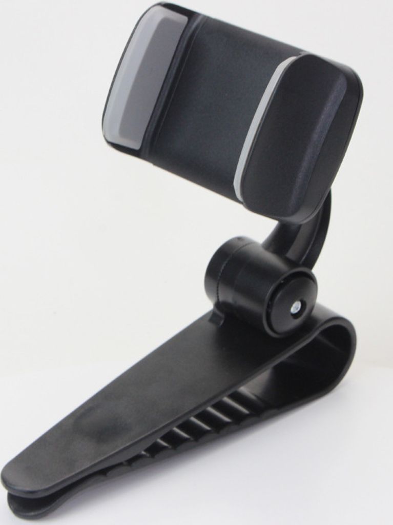 Universal Safe Sun Visor Auto Telefonhalter Navigation Clip grau