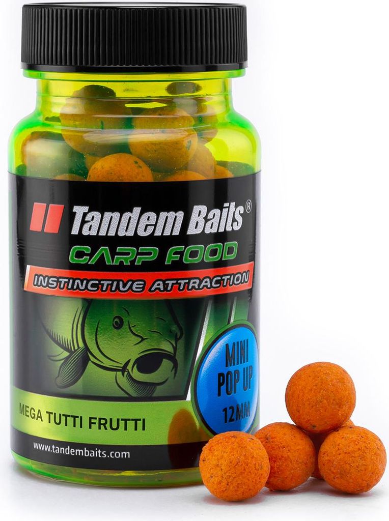 Carp Food Perfection Mini Pop-Up 12mm/30g Mega Tutti Frutti Immagine del prodotto 