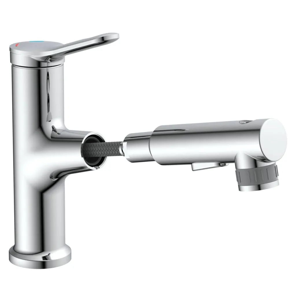 Mitigeur lavabo EISL VARIABILE avec douchette extractible chromé chic - 13