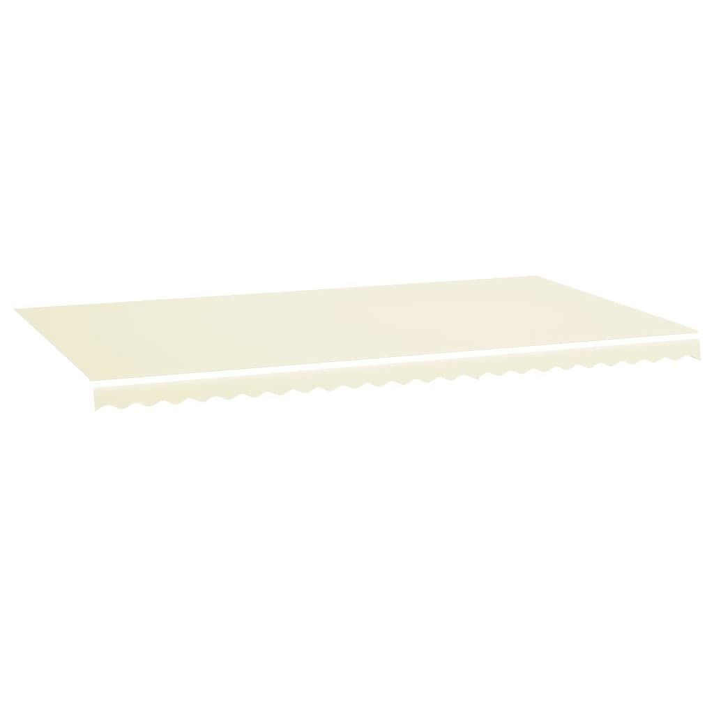 Vidaxl Ersatztuch für awning 6x3,5 M cremefarbene Colored Immagine del prodotto 