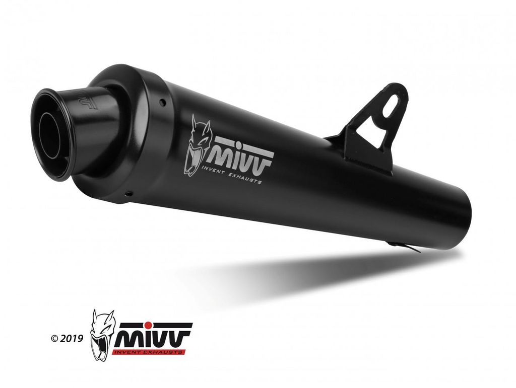 MIVV X-eone i plus Black Slip-on Auspuff für HONDA Hornet 600