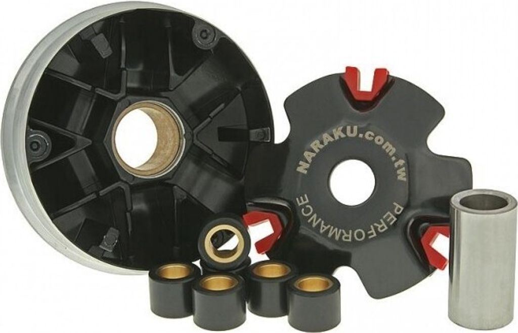 Naraku Variomatik Sport, inkl. Gewichte 8gr. kompatibel mit Kymco Top Boy 50, Cobra 50, Dink 50 LC, Grand Dink 50, Yup 50, Vitality 50
