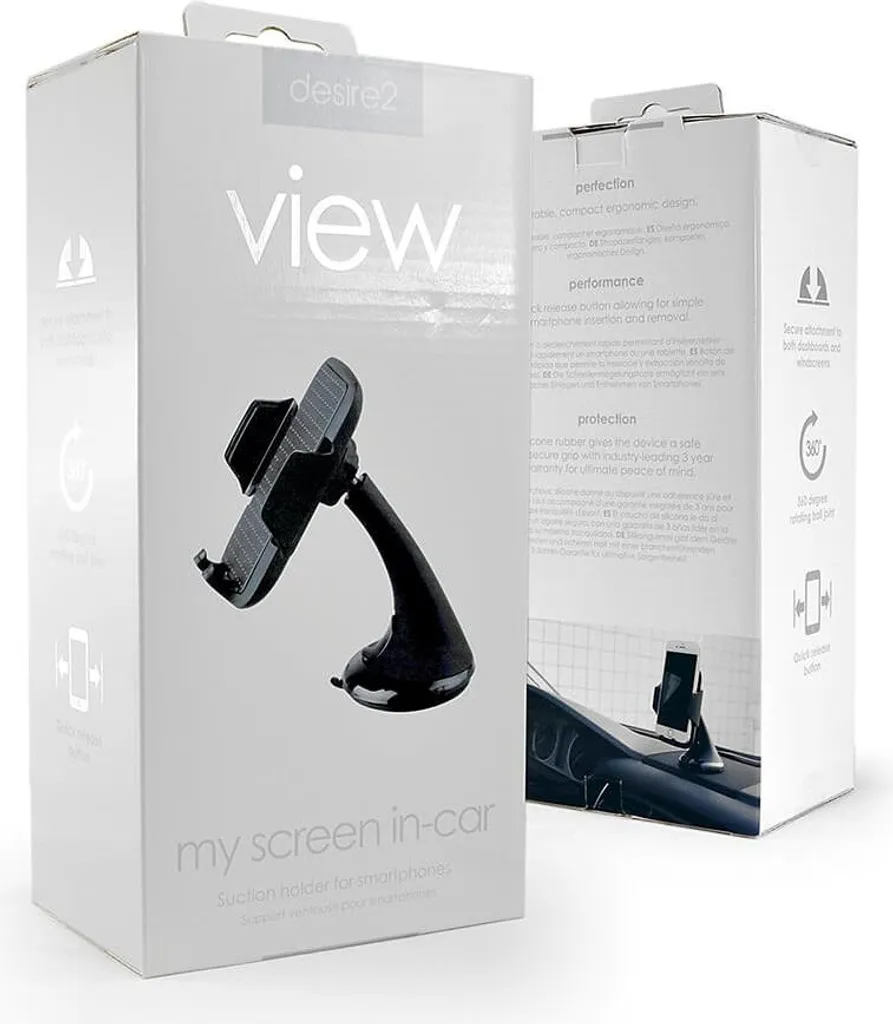Support ventouse DESIRE2 orientable à 360° - Fixation robuste voiture - 10