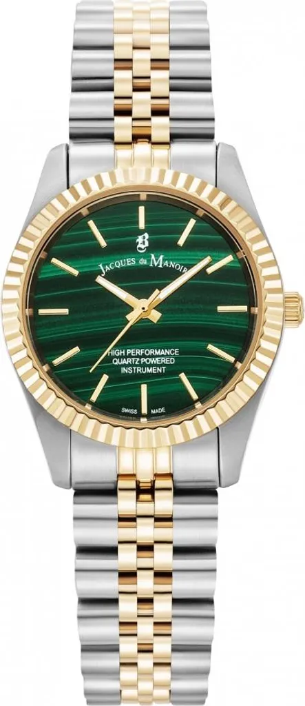 Montre Analogique Femme avec Bracelet Cuir Vert - Style Chic et Épuré