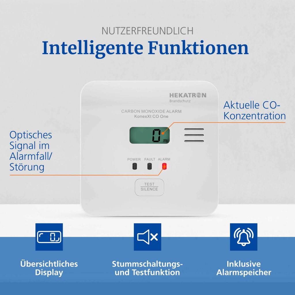 Hekatron KonexXt CO One CO-WM 31-6300003-01-01 1 Zdjęcie produktu 4