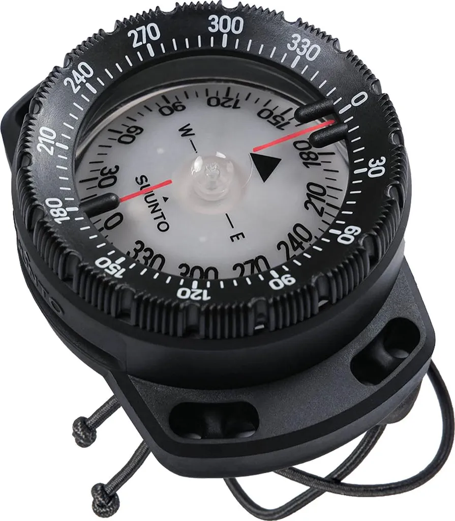 Boussole Suunto SK-8 avec bracelet bungee élastique pour plongée