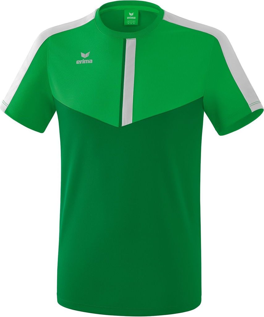 Erima Squad T-Shirt Kinder - Fern Green / Smaragd / Silver Grey