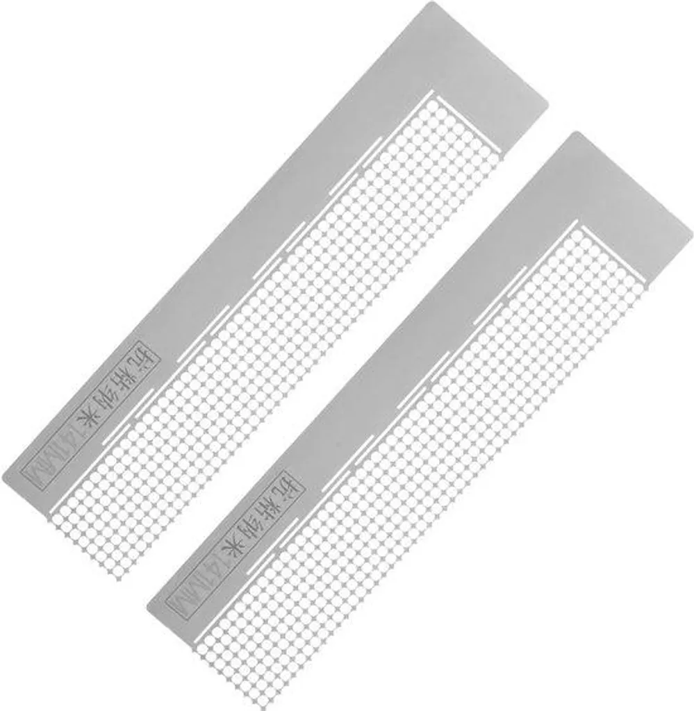 Jeu de Disques Diamantés et Règle en Inox pour Peinture Diamant Ronde