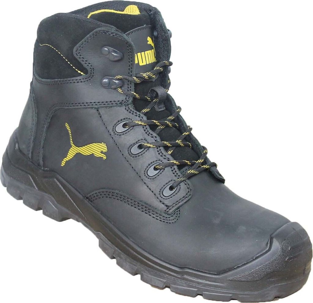 Puma Safety Puma Sicherheitsstiefel BORNEO MID S3 CI HI HRO SRC 630411 Gr. 46 schwarz