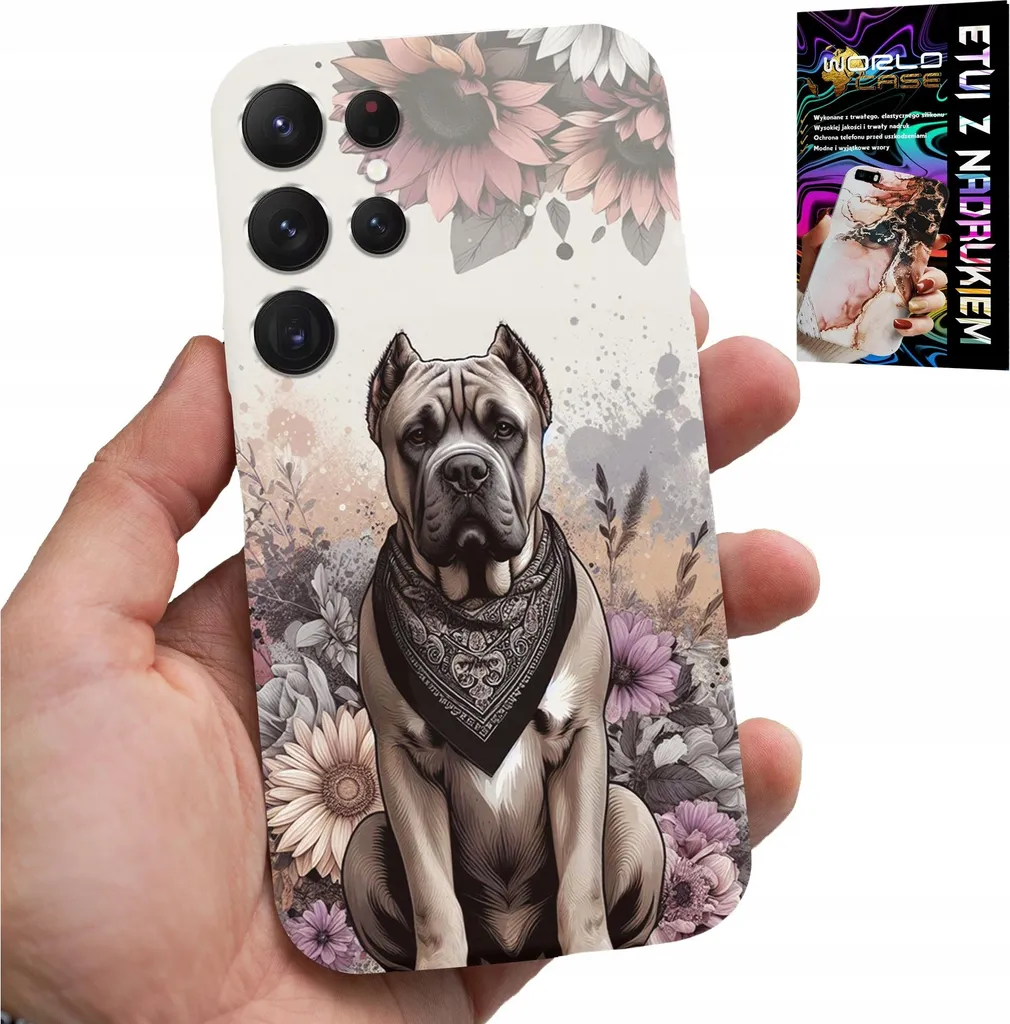 Kit Protezione S24 Ultra: Cover Cane di Razza + Pellicola Schermo