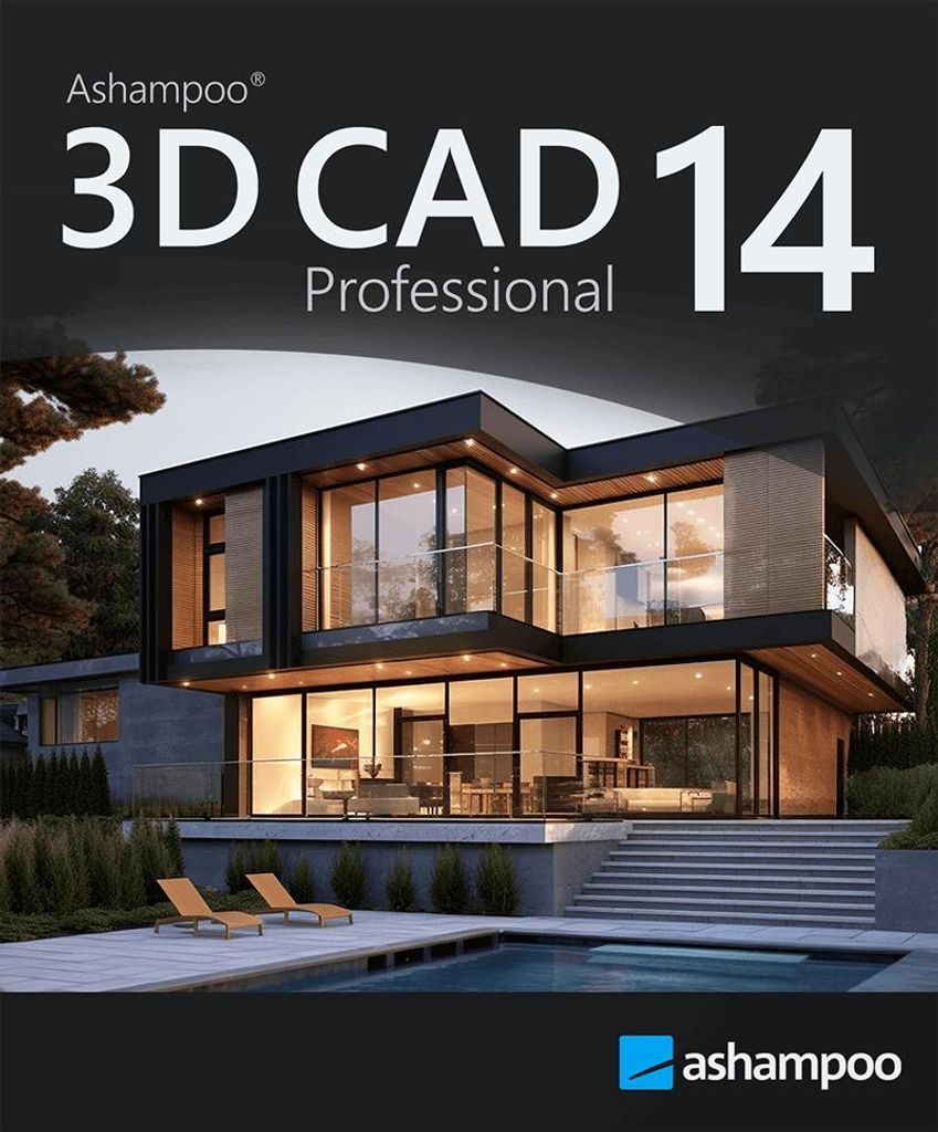 Ashampoo® 3D CAD Professional 14 / 1 PC / Dauerlizenz / Produktbild 