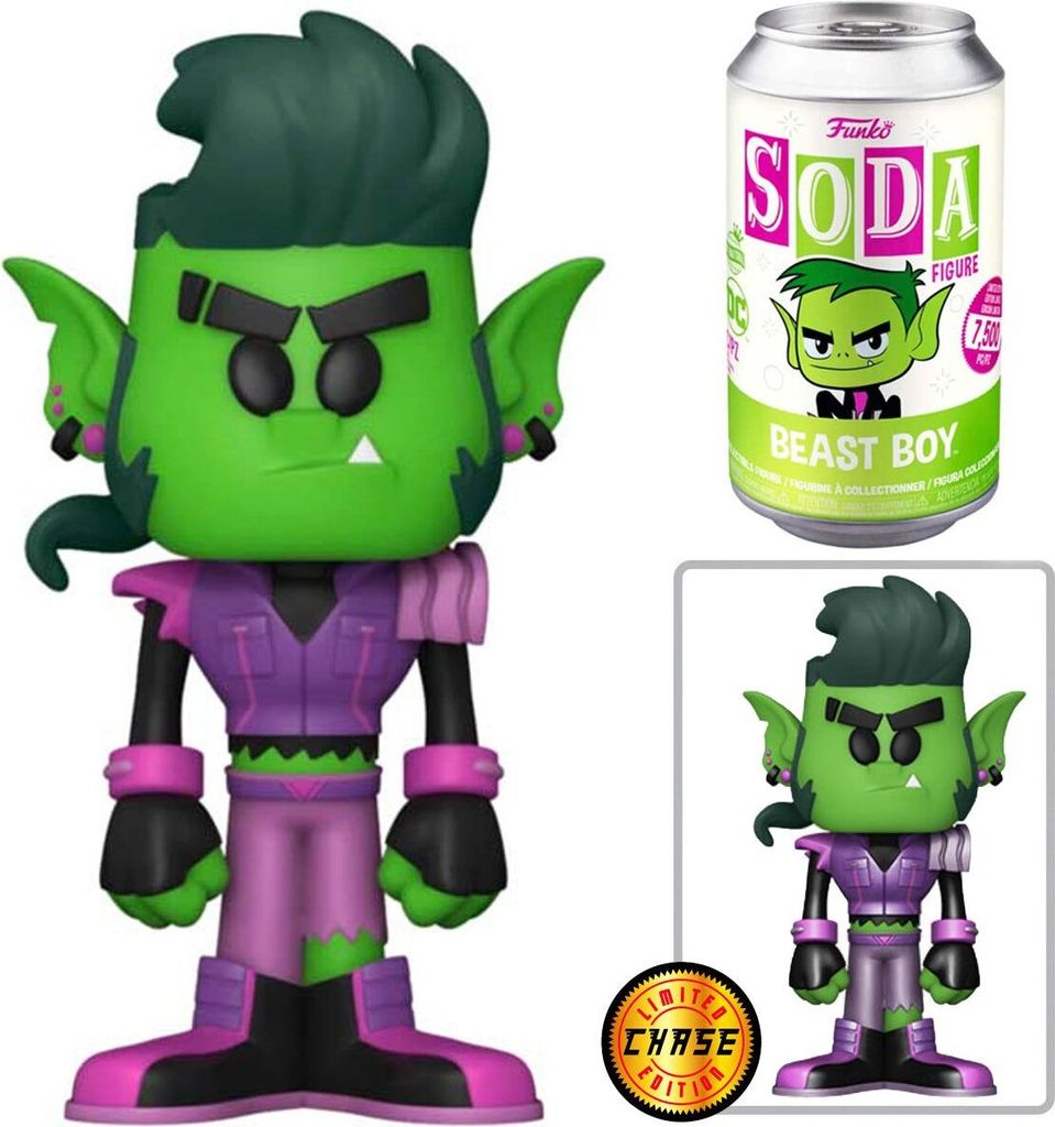 Funko Soda TTG Beast Boy Vinyl-Figur in einer Dose