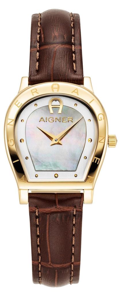 Aigner Damen Uhr Armbanduhr Edelstahl gold AGW.276001-SET Produktbild 