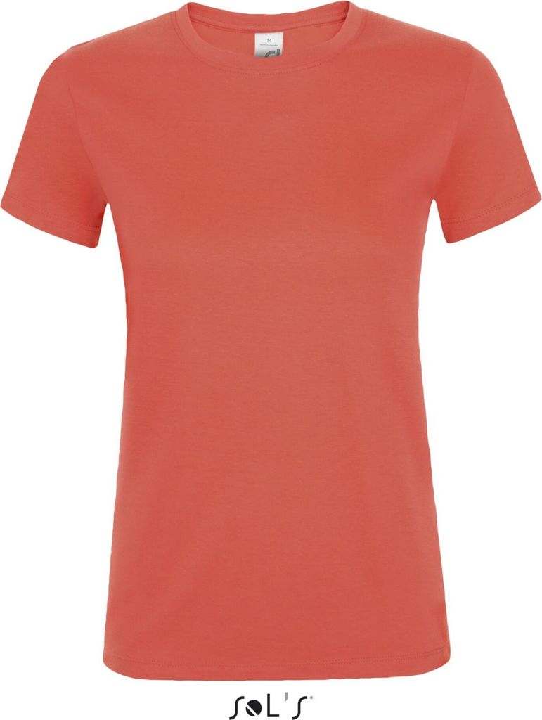 SOLs 01825 | Damen Regent T-Shirt / Halbgekämmte ringgesponnene Baumwolle - Farbe: Grey Melange - Größe: S