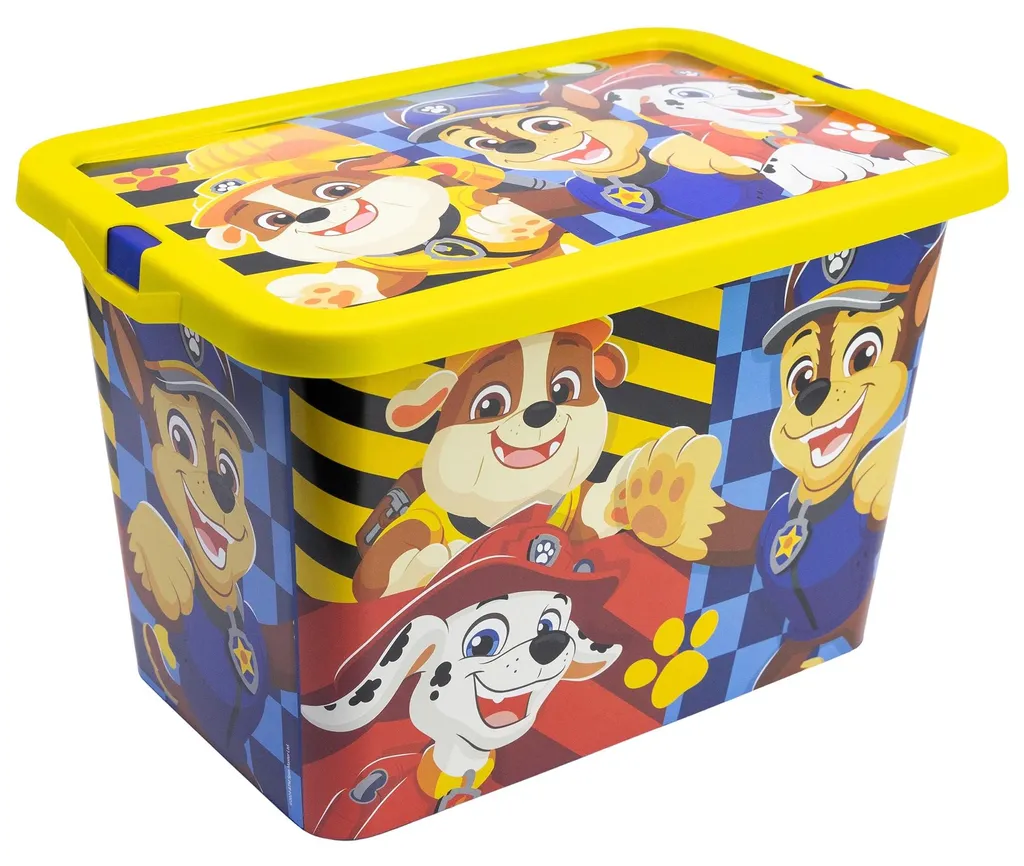 Boîte de rangement Paw Patrol : finis les jouets perdus avec ce boîtier