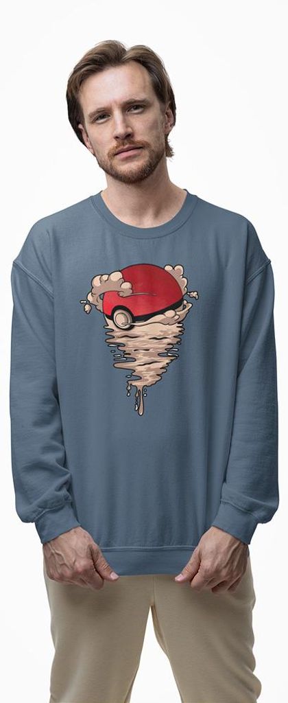 D&B Design Uni Pullover SWMO00041 Dragon Ball IndigoBlau-Größe 3XL