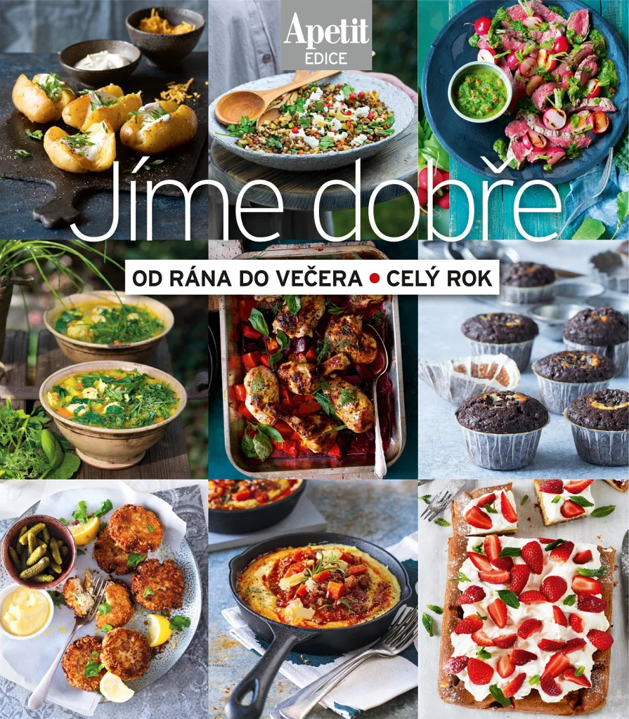 Cuisine saine en famille avec le livre Jíme dobře d'Apetit