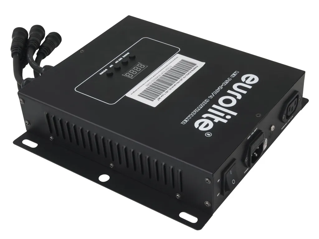 Contrôleur LED TUBE DMX Eurolite PSU-24V/4 DC avec 4 Sorties Puissantes