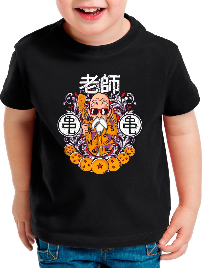 style3 Great Master Kinder T-Shirt super dragon saiyan z gt