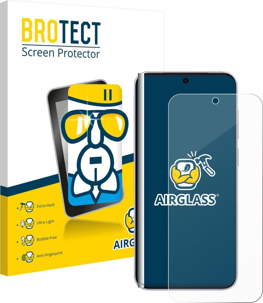 BROTECT Schutzglas für Vivo X300 Pro Schutzfolie Panzer Folie Glas Display Schutz klar